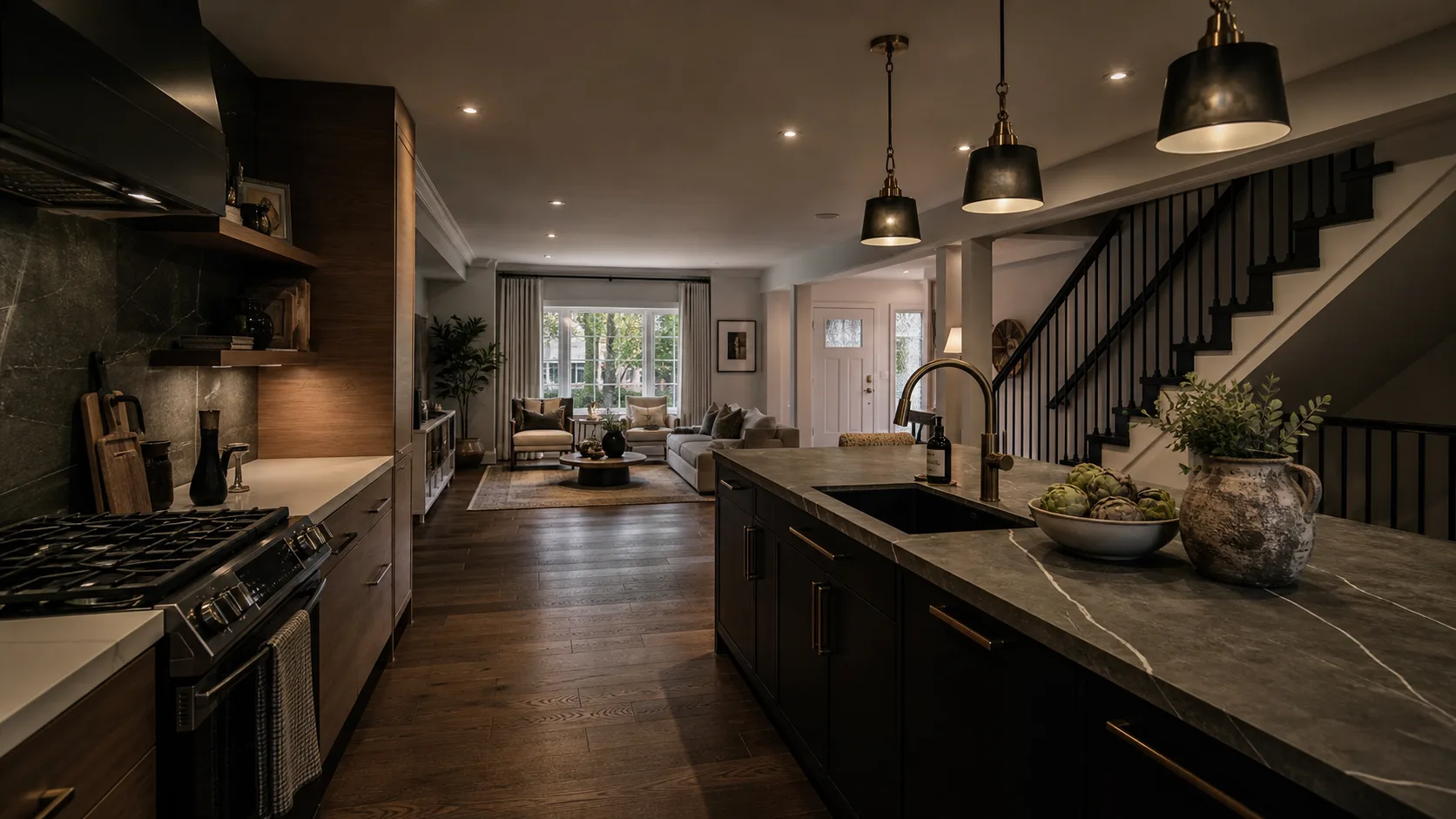Full house renovation Toronto open concept main floor
